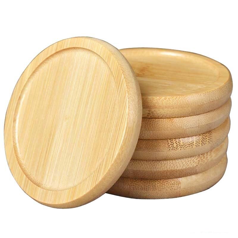 Round Bamboo Coasters (6 pcs) Round Bamboo Coasters (6 pcs)