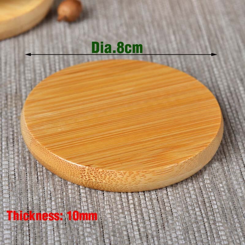 Round Bamboo Coasters (6 pcs) Round Bamboo Coasters (6 pcs)