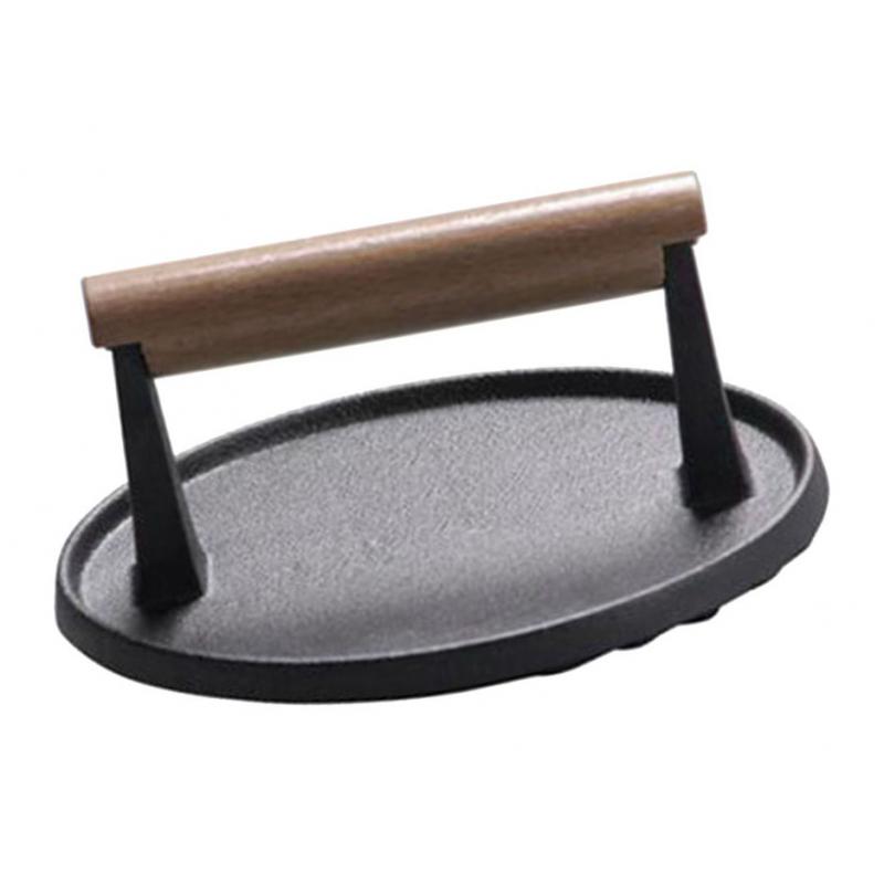 Round Cast Iron Hamburger Press Round Cast Iron Hamburger Press