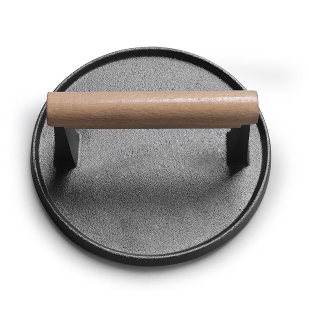 Round Cast Iron Hamburger Press Round Cast Iron Hamburger Press