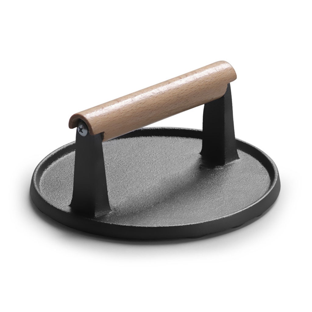 Round Cast Iron Hamburger Press Round Cast Iron Hamburger Press