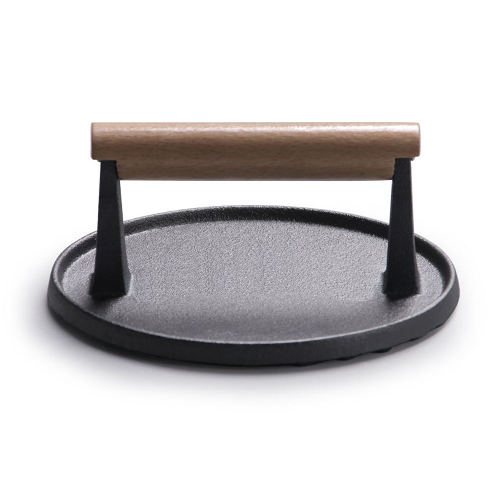 Round Cast Iron Hamburger Press Round Cast Iron Hamburger Press