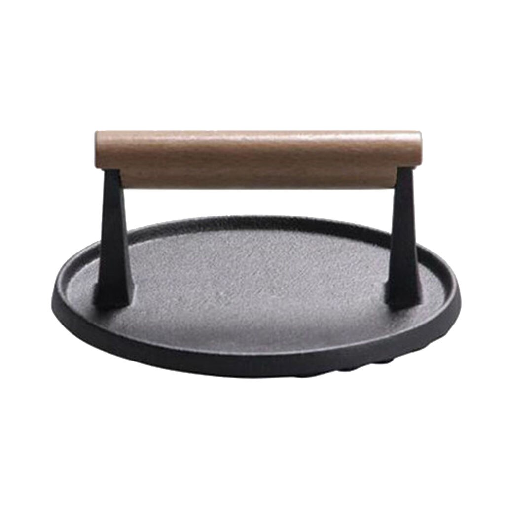 Round Cast Iron Hamburger Press Round Cast Iron Hamburger Press