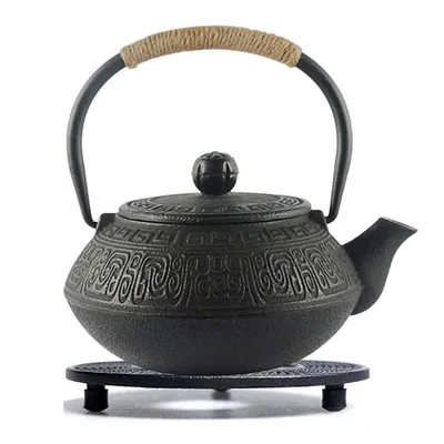 Round Cast Iron Teapot Trivet Round Cast Iron Teapot Trivet