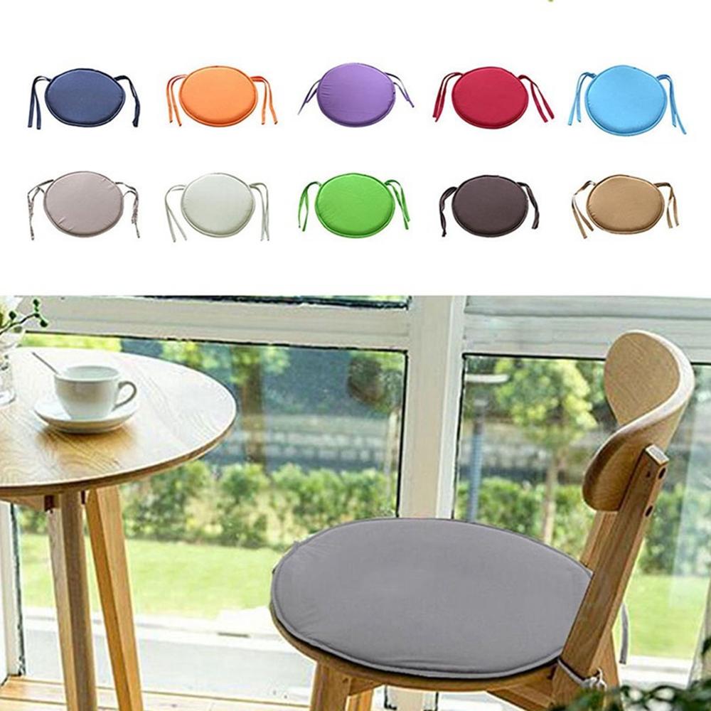 Round Chair Cushion Seat Pad with Straps Round Chair Cushion Seat Pad with Straps