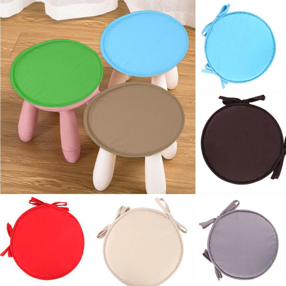 Round Chair Cushion Seat Pad with Straps Round Chair Cushion Seat Pad with Straps