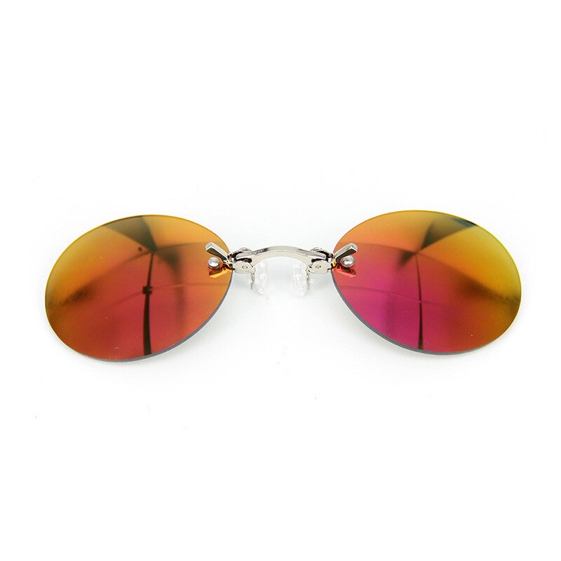 Round Clip On Nose Sunglasses Round Clip On Nose Sunglasses