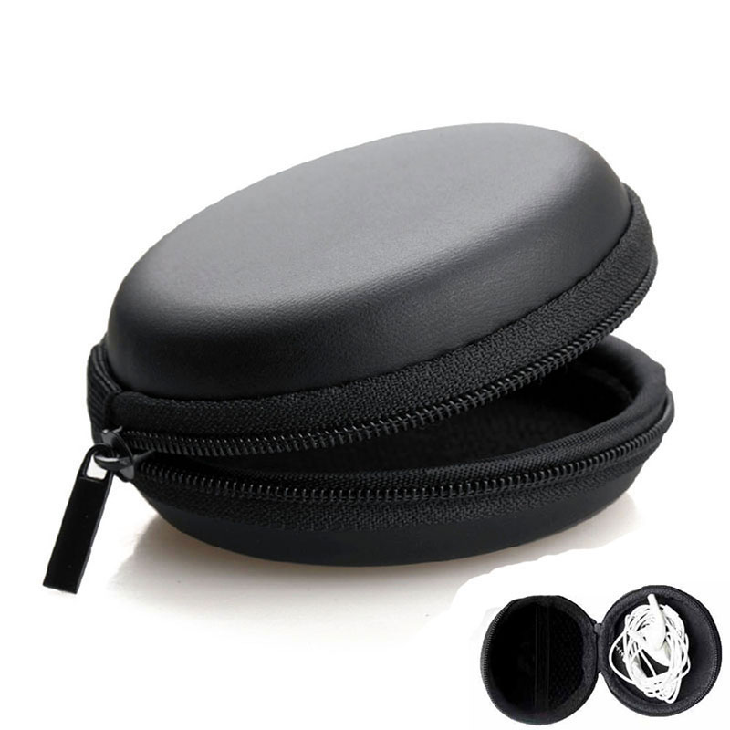 Round Earphone Storage Case Round Earphone Storage Case