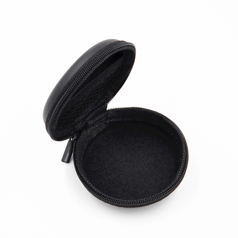 Round Earphone Storage Case