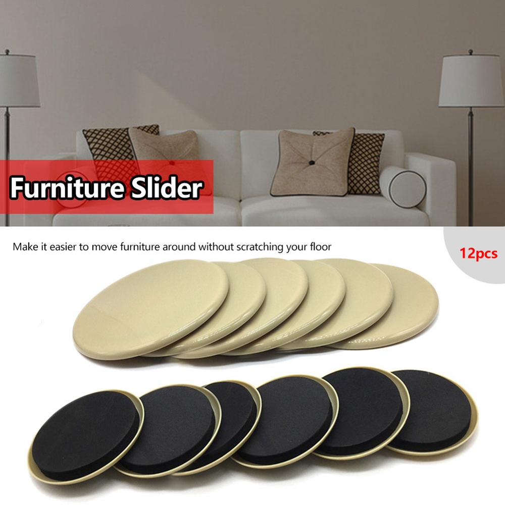 Round Furniture Moving Pads (12pcs)