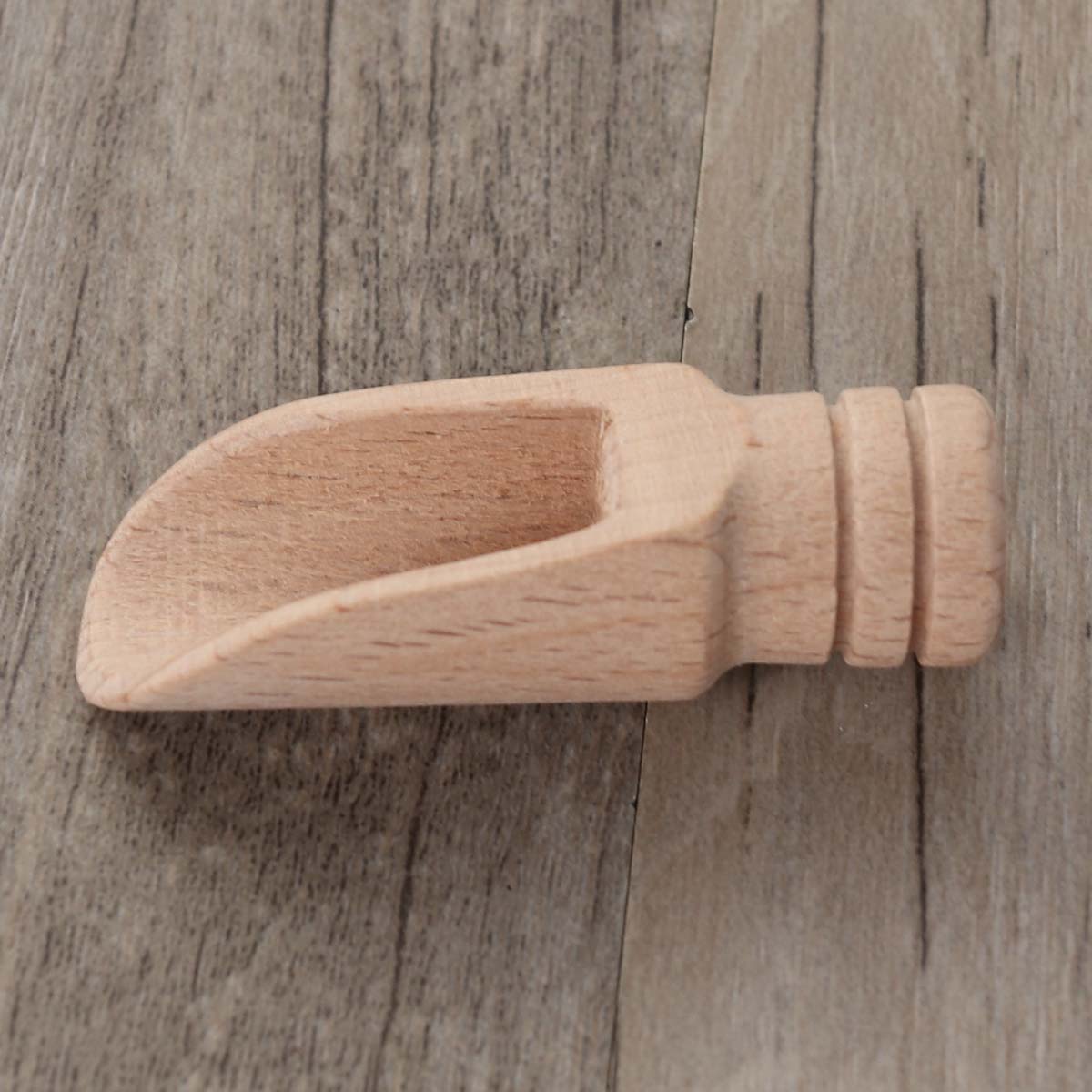 Round Handle Mini Wooden Scoops (6Pcs) Round Handle Mini Wooden Scoops (6Pcs)