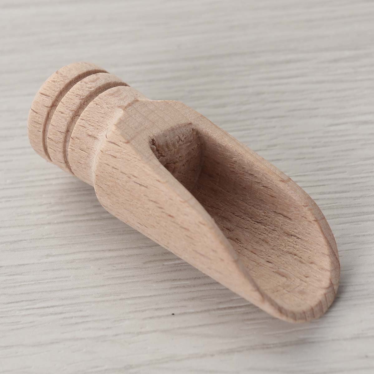 Round Handle Mini Wooden Scoops (6Pcs) Round Handle Mini Wooden Scoops (6Pcs)
