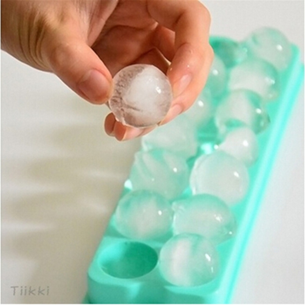 Round Ice Cube Maker 14 Grid Tray Round Ice Cube Maker 14 Grid Tray