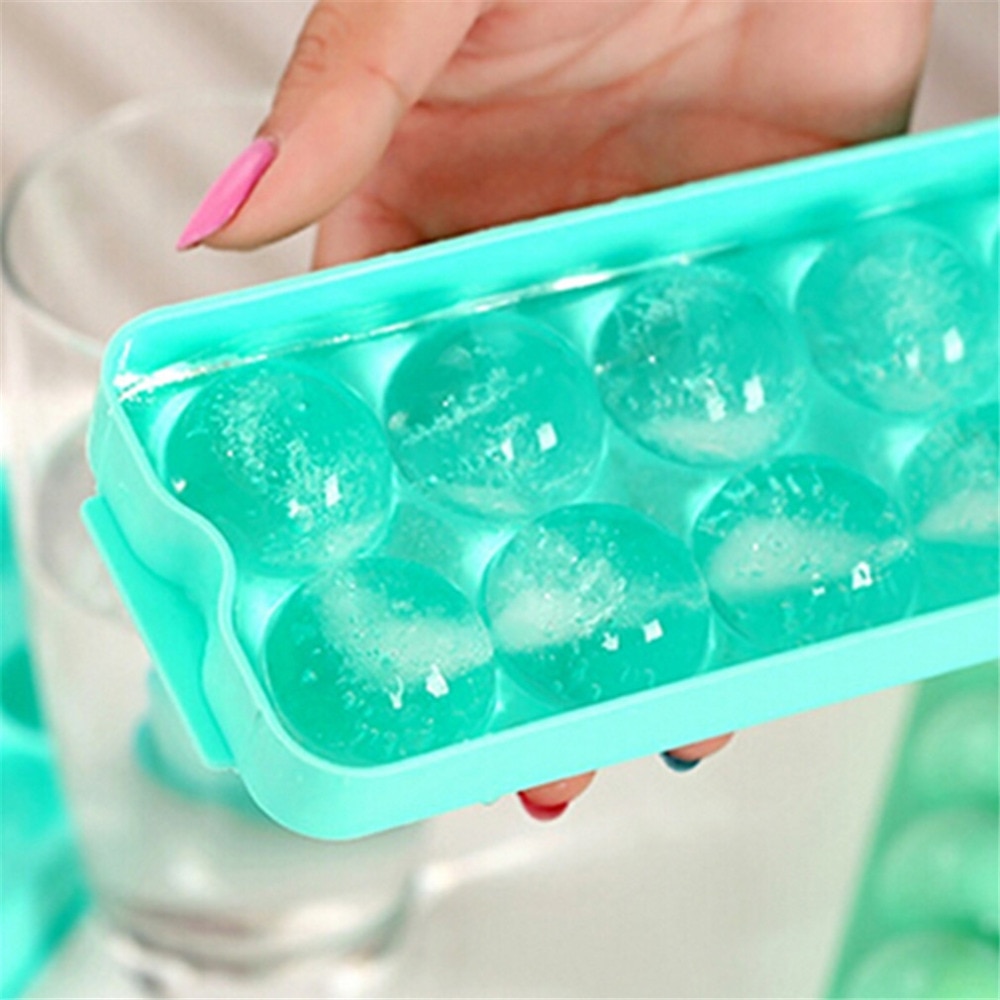 Round Ice Cube Maker 14 Grid Tray Round Ice Cube Maker 14 Grid Tray