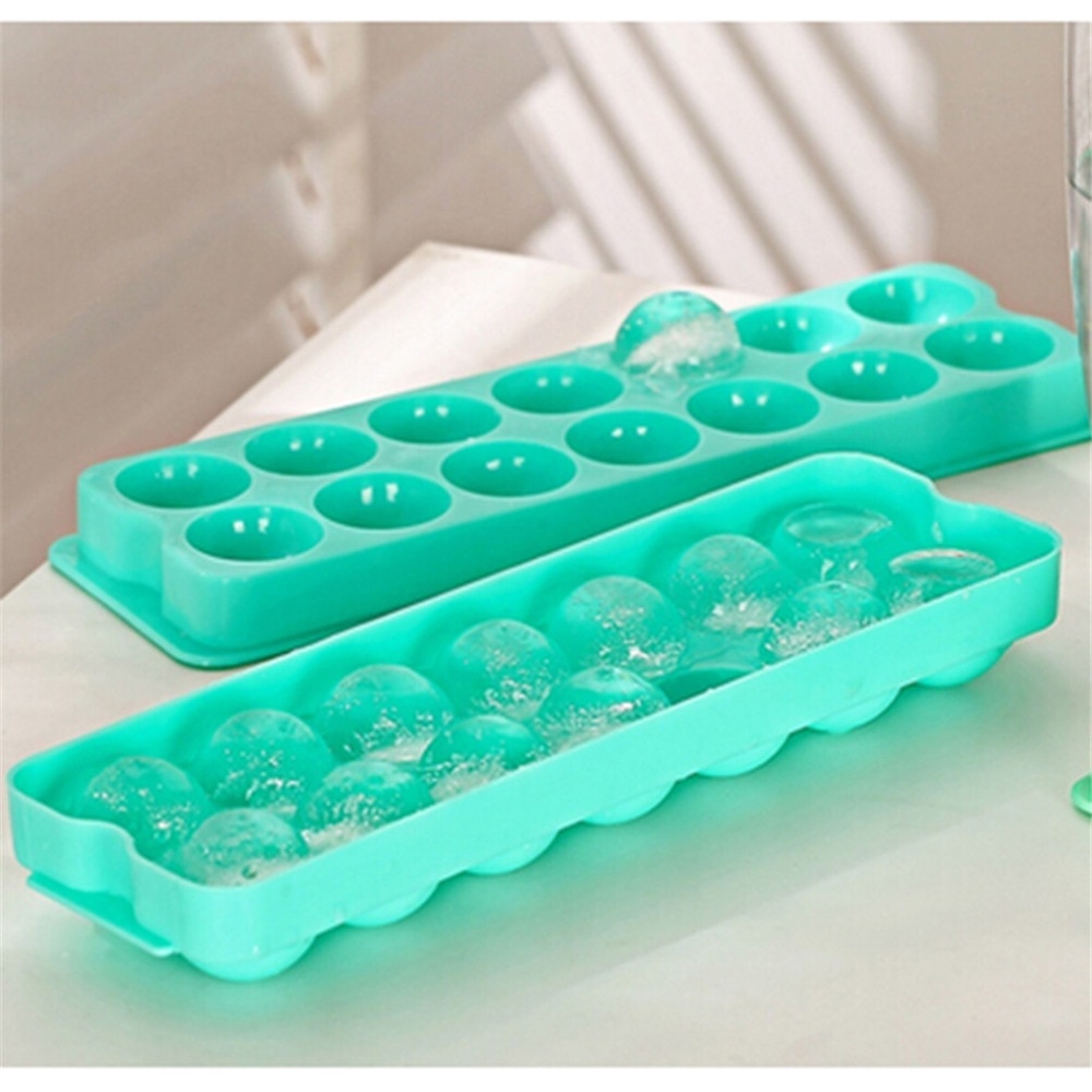 Round Ice Cube Maker 14 Grid Tray Round Ice Cube Maker 14 Grid Tray
