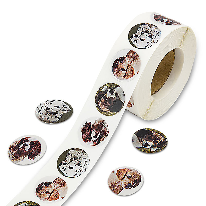 Round Jungle Animals Stickers (50 pcs) Round Jungle Animals Stickers (50 pcs)