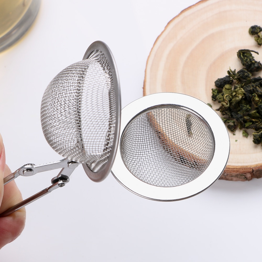 Round Mesh Stainless Tea Infuser Round Mesh Stainless Tea Infuser