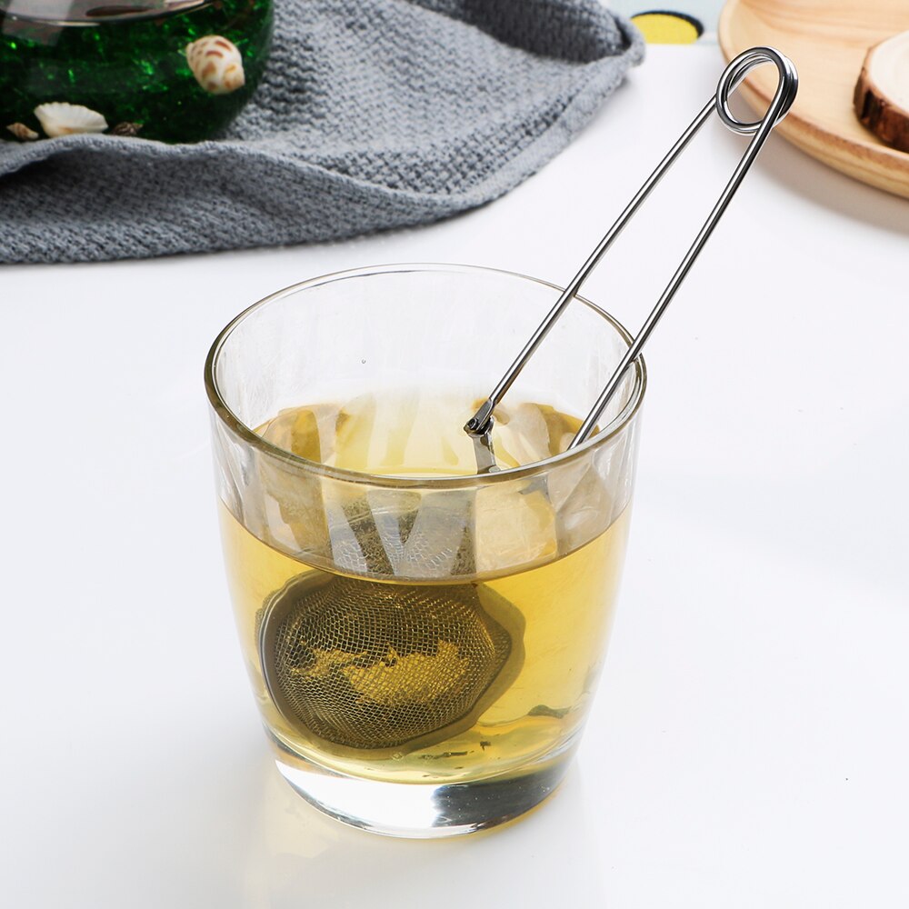 Round Mesh Stainless Tea Infuser Round Mesh Stainless Tea Infuser
