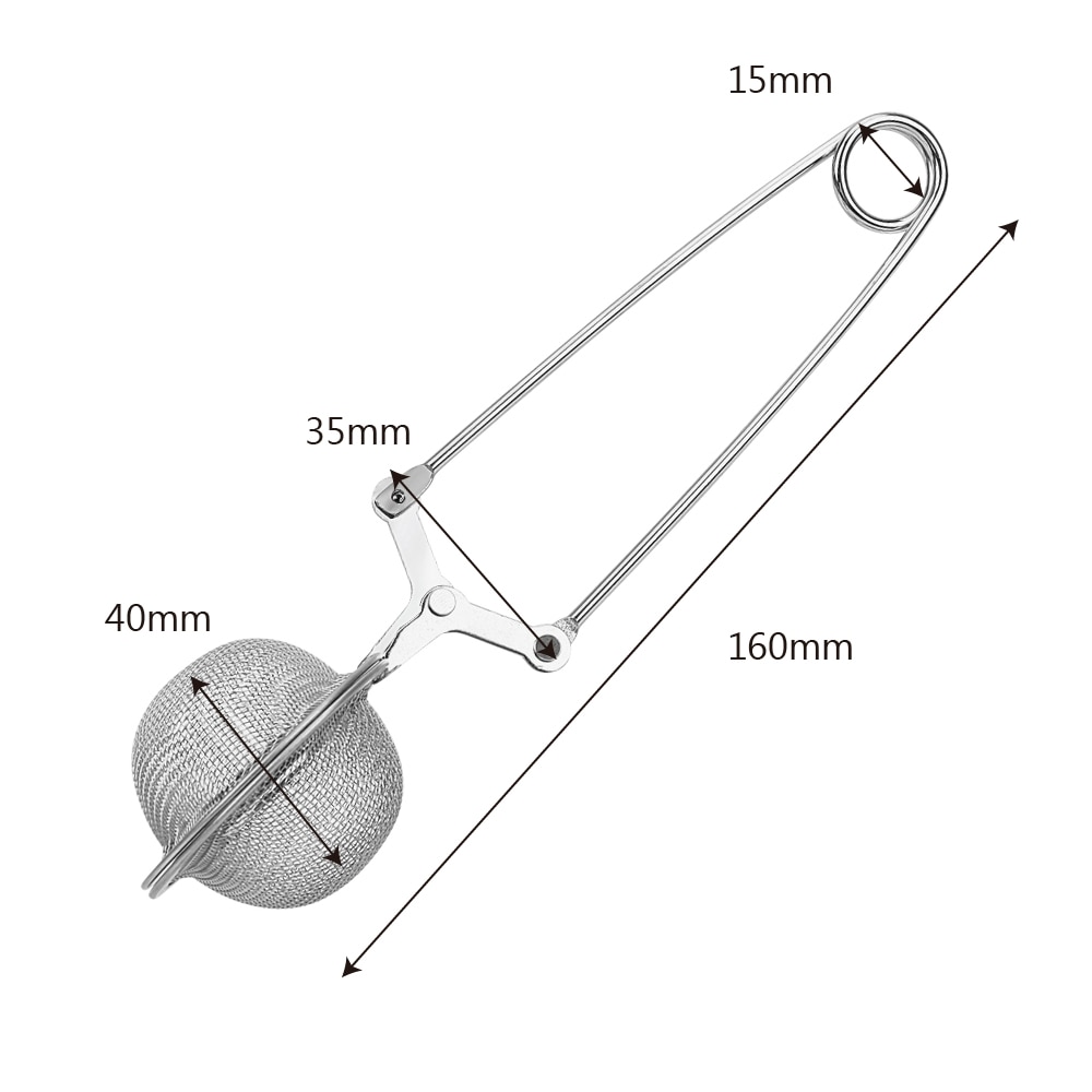 Round Mesh Stainless Tea Infuser Round Mesh Stainless Tea Infuser