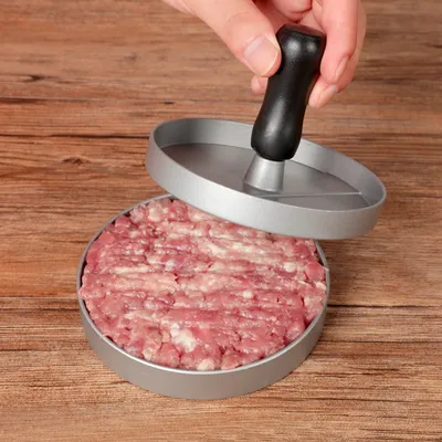 Round Metal Burger Patty Mold