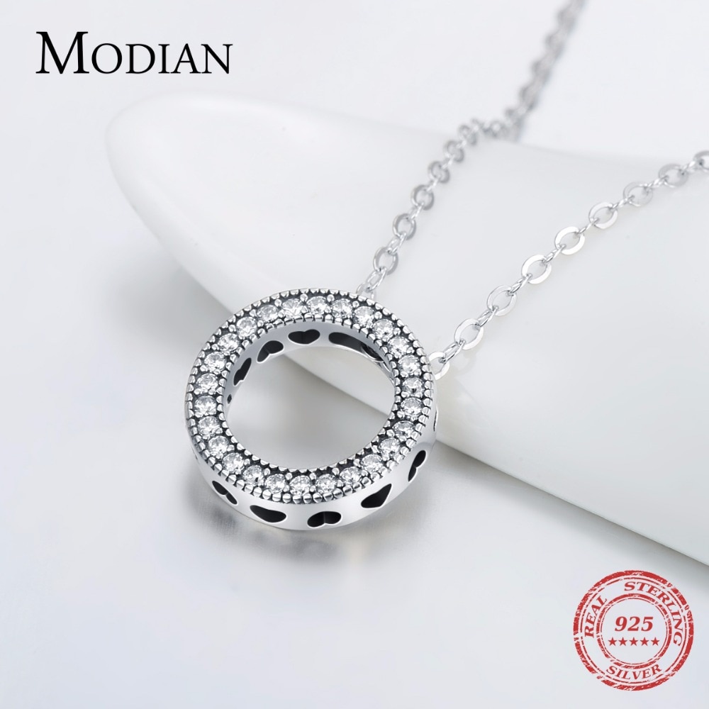 Round Pendant Necklace Ladies Jewelry Round Pendant Necklace Ladies Jewelry