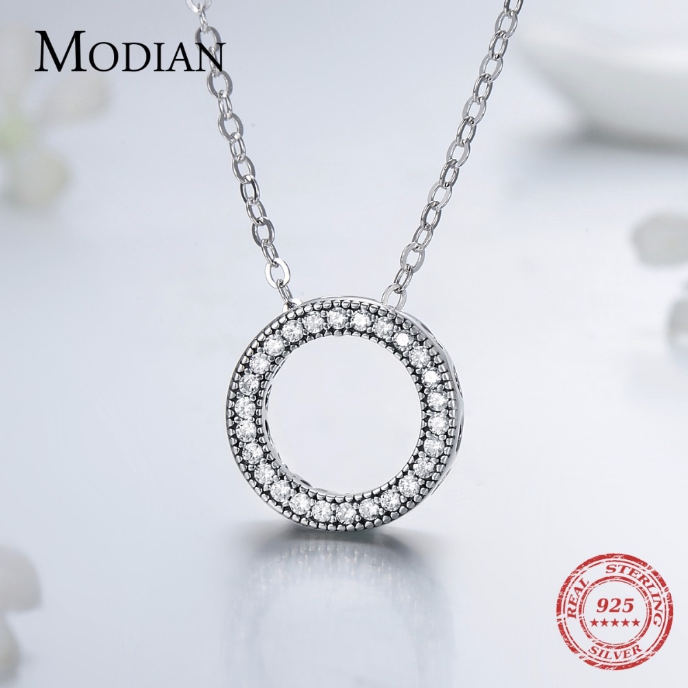 Round Pendant Necklace Ladies Jewelry Round Pendant Necklace Ladies Jewelry