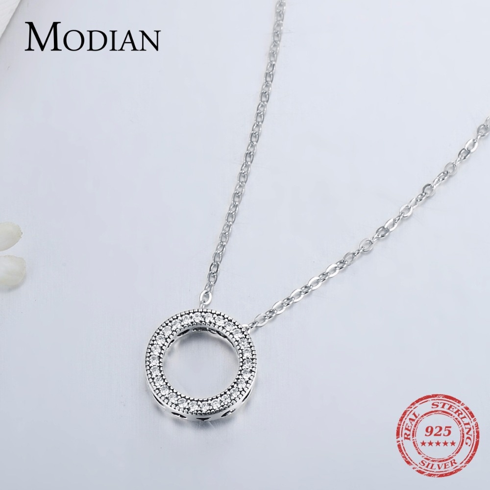 Round Pendant Necklace Ladies Jewelry Round Pendant Necklace Ladies Jewelry