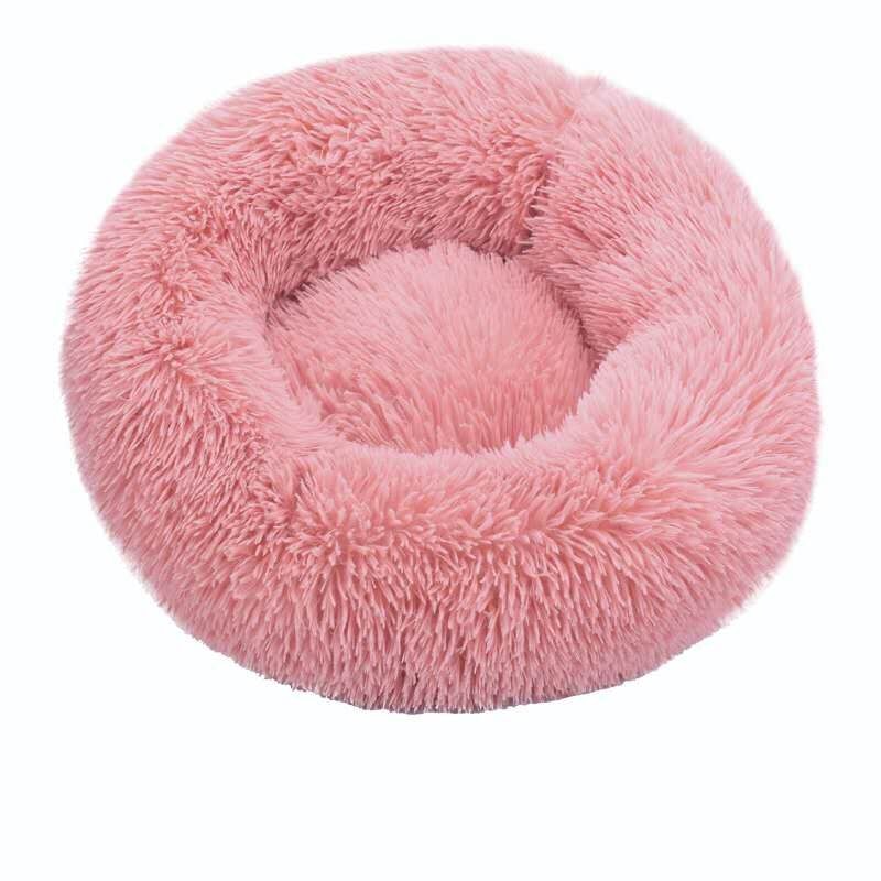Round Pet Bed Plush Bedstead Round Pet Bed Plush Bedstead