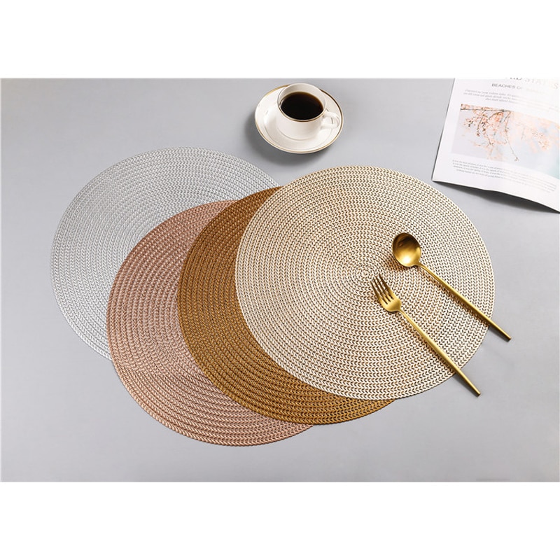 Round Placemats PVC Table Mats Round Placemats PVC Table Mats