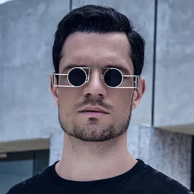 Round Punk Sunglasses For Men Fashion Glasses Steampunk Sunglasses Women Retro Shades Vasos Decorativos Gafas De Sol Round Punk Sunglasses For Men Fashion Glasses Steampunk Sunglasses Women Retro Shades Vasos Decorativos Gafas De Sol