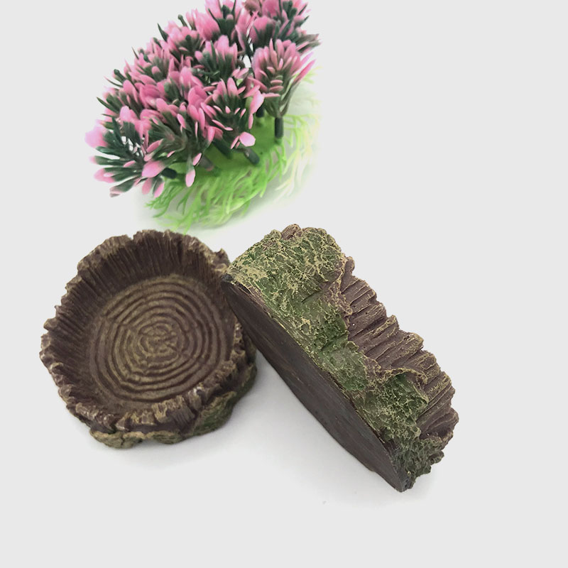 Round Resin Reptile Feeding Dish Round Resin Reptile Feeding Dish