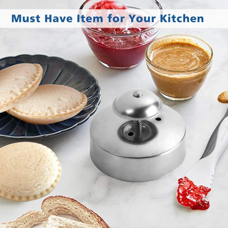 Round Sandwich Crust Cutter Press Round Sandwich Crust Cutter Press