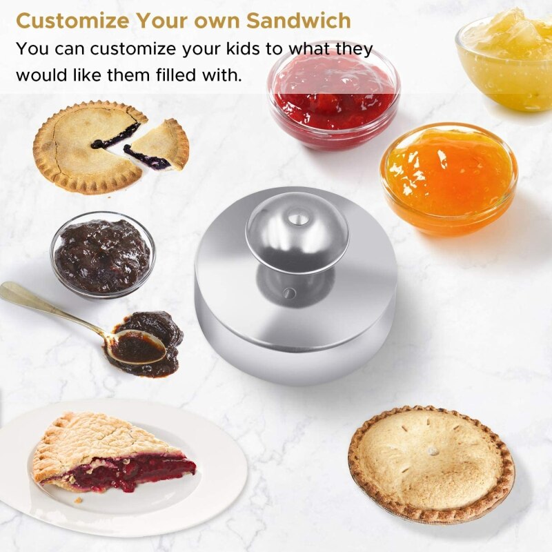 Round Sandwich Crust Cutter Press Round Sandwich Crust Cutter Press