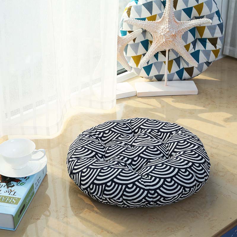 Round Seat Pad Floor and Chair Cushion