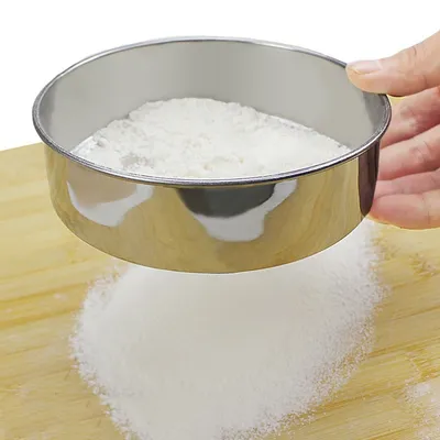 Round Stainless Steel Baking Sieve Round Stainless Steel Baking Sieve