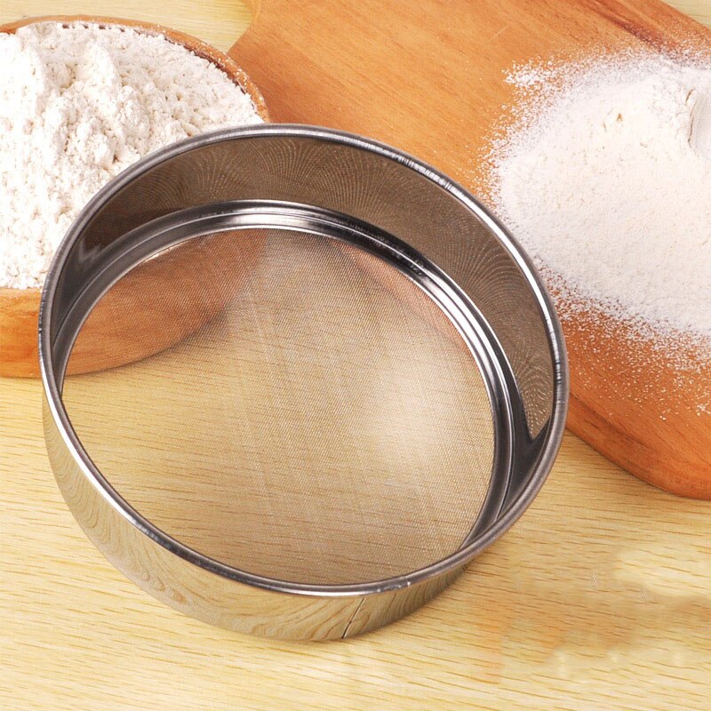 Round Stainless Steel Baking Sieve Round Stainless Steel Baking Sieve