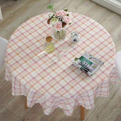 Round Table Covers Printed Table Cloth