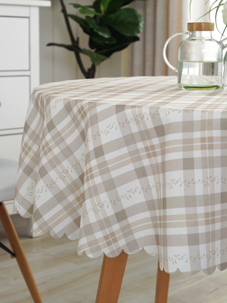 Round Table Covers Printed Table Cloth