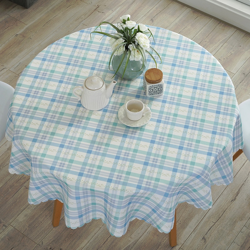 Round Table Covers Printed Table Cloth