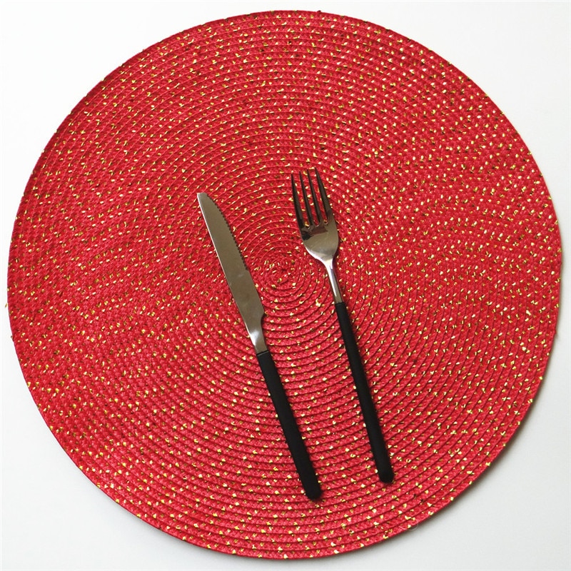 Round Table Mat PP Dining Table Mat Round Table Mat PP Dining Table Mat