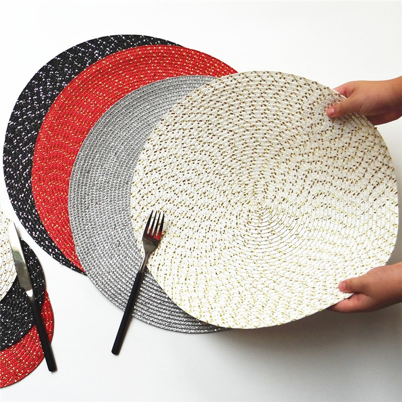 Round Table Mat PP Dining Table Mat Round Table Mat PP Dining Table Mat
