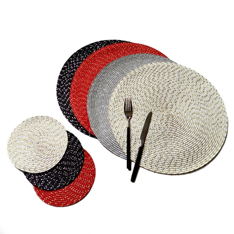 Round Table Mat PP Dining Table Mat Round Table Mat PP Dining Table Mat