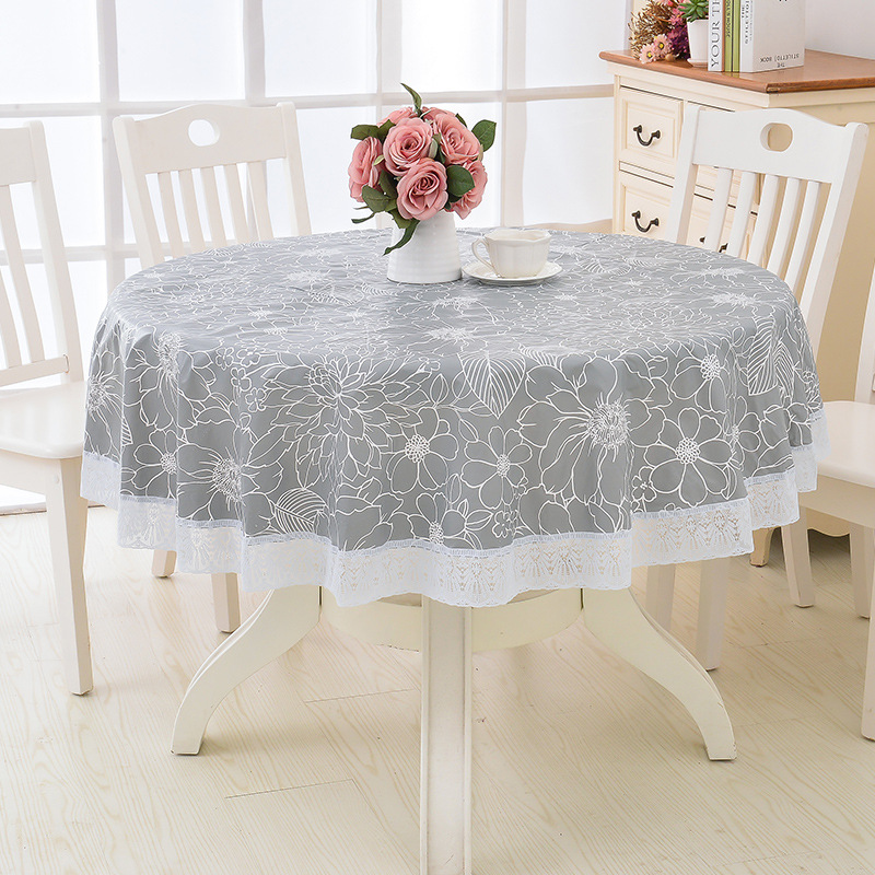 Round Tablecloth Waterproof Cover Round Tablecloth Waterproof Cover