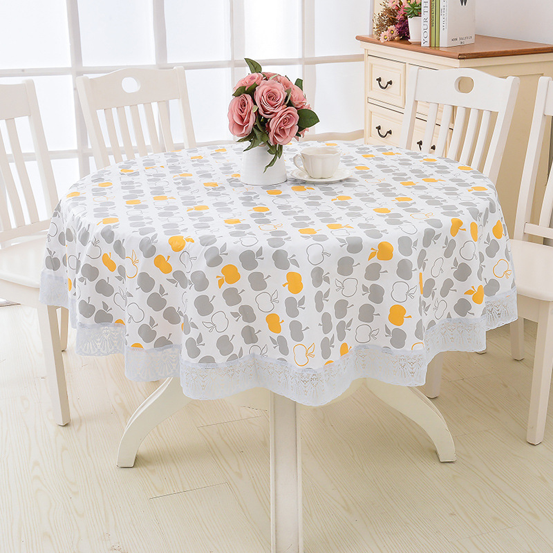 Round Tablecloth Waterproof Cover Round Tablecloth Waterproof Cover