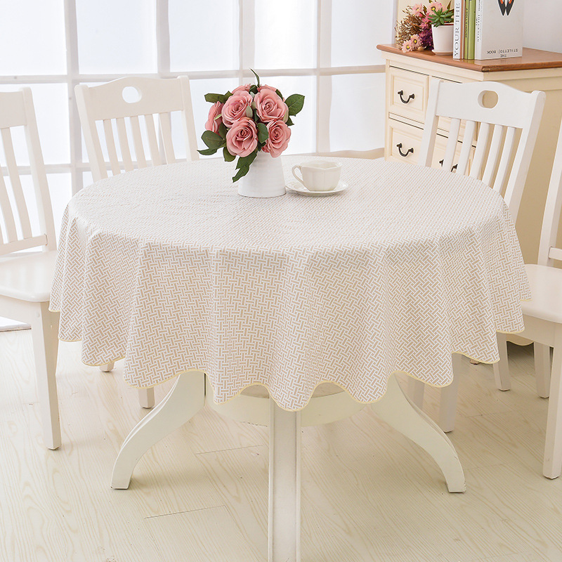Round Tablecloth Waterproof Cover Round Tablecloth Waterproof Cover