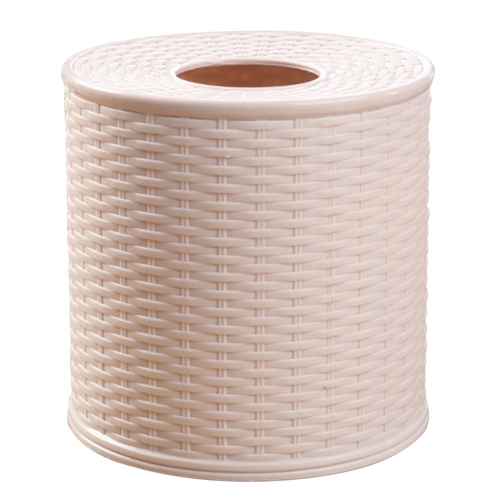 Round Tissue Box Toilet Paper Holder