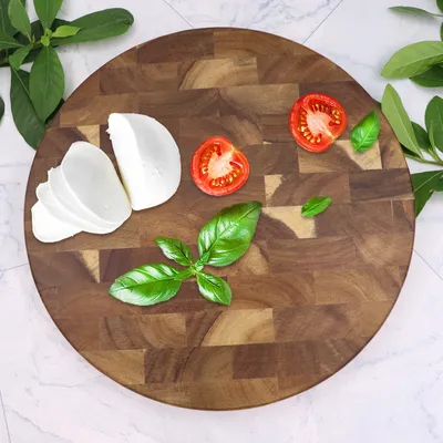 Round Wood Cutting Board Round Wood Cutting Board