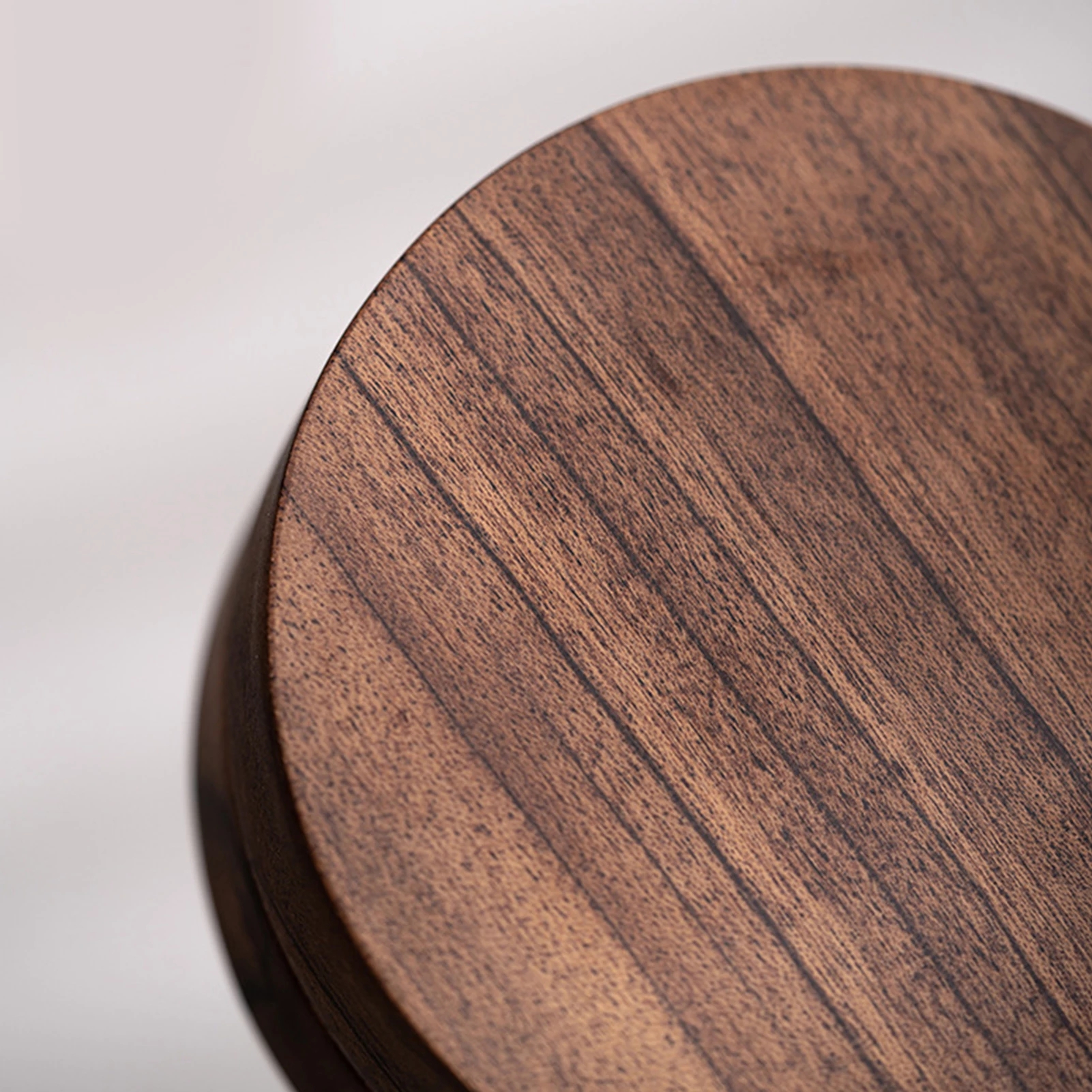 Round Wooden Ash Tray