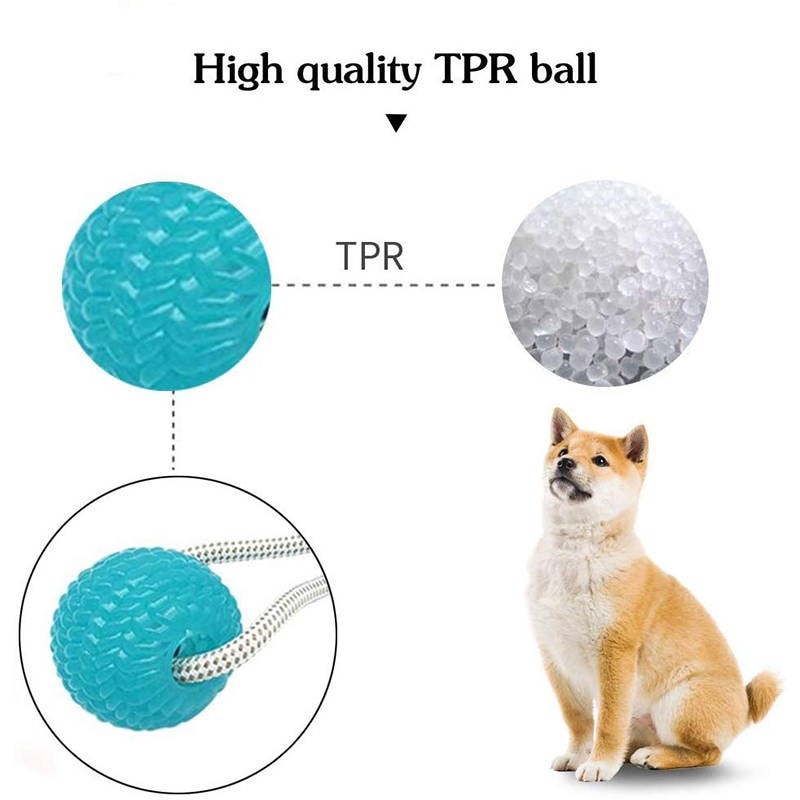 Rubber Ball Suction Cup Dog Toy Rubber Ball Suction Cup Dog Toy
