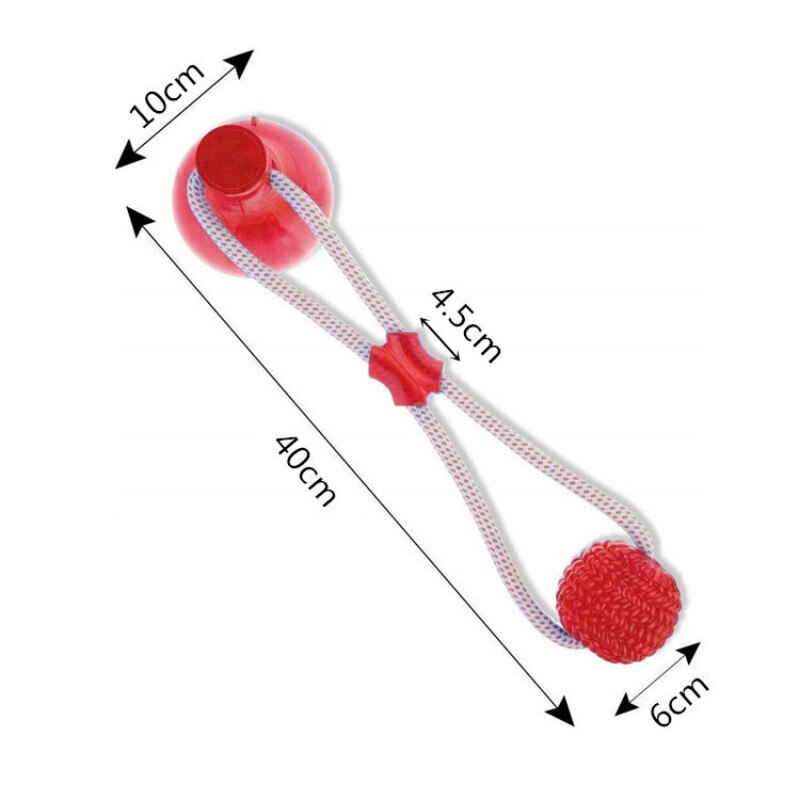 Rubber Ball Suction Cup Dog Toy Rubber Ball Suction Cup Dog Toy
